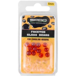 Spro Glass Beads Red & White - 